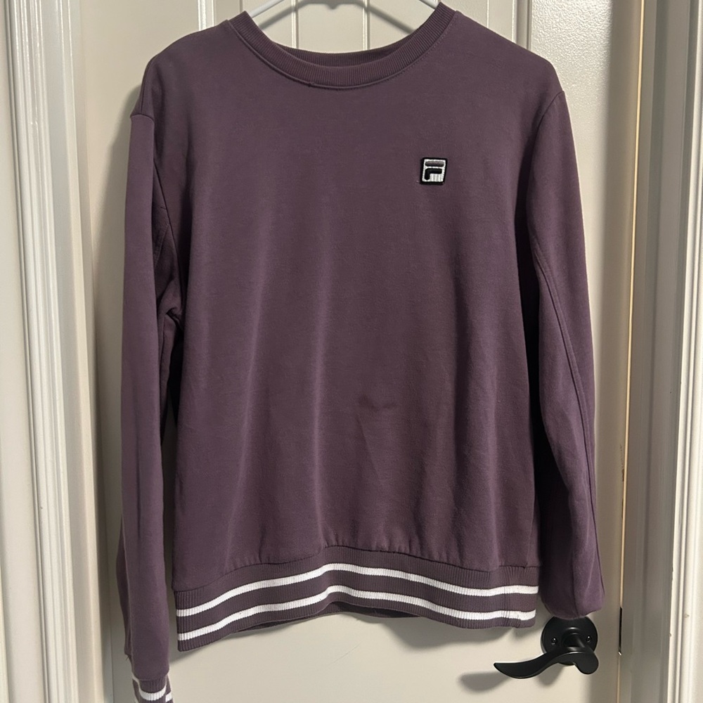Fila Lavender Crewneck Top